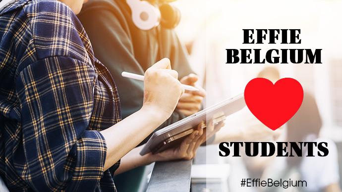 Studenten op het EEF