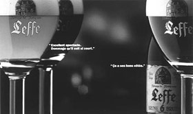 Interbrew - La Blonde radieuse et florissante