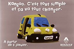 Lancement de Renault Kangoo