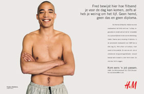 H&M - Kom 's een job passen