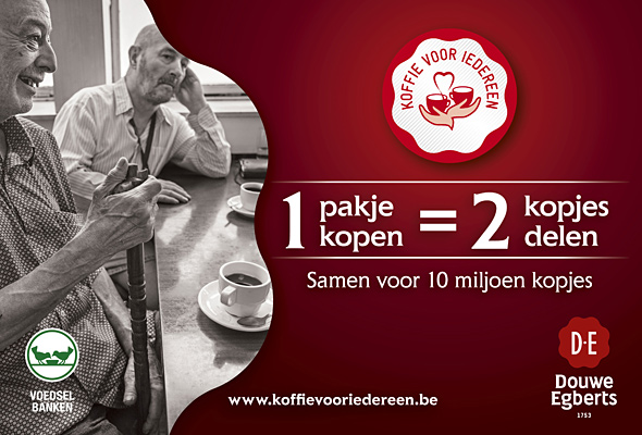 knoflook Jongleren een vuurtje stoken Douwe Egberts - Koffie voor iedereen | Effie case 2014