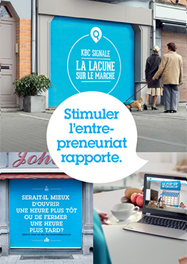 KBC - Stimuler l'entrepreneuriat, ca rapporte