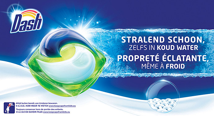Dash - Elke graad telt - Een duurzame wasrevolutie