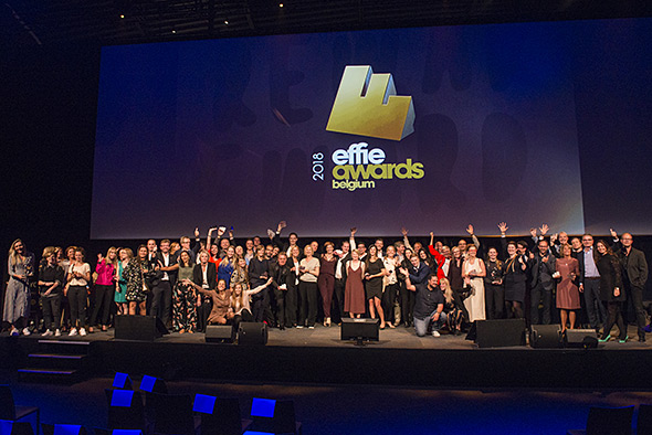 2018 Effie Awards Belgium: nombre record de finalistes et
de jeunes participants