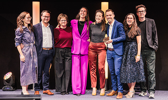 De eerste Gold ging naar de case 'Opscheppen met Foodbag' in de categorie 'Merkimago campagne'